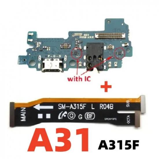 

Charging USB Port+ Main Board Flex Cable for SamSung A21S A22 A31 A32 A50 A51 A52 A53 A70 A72 A536B Dock Connector MotherBoard A31