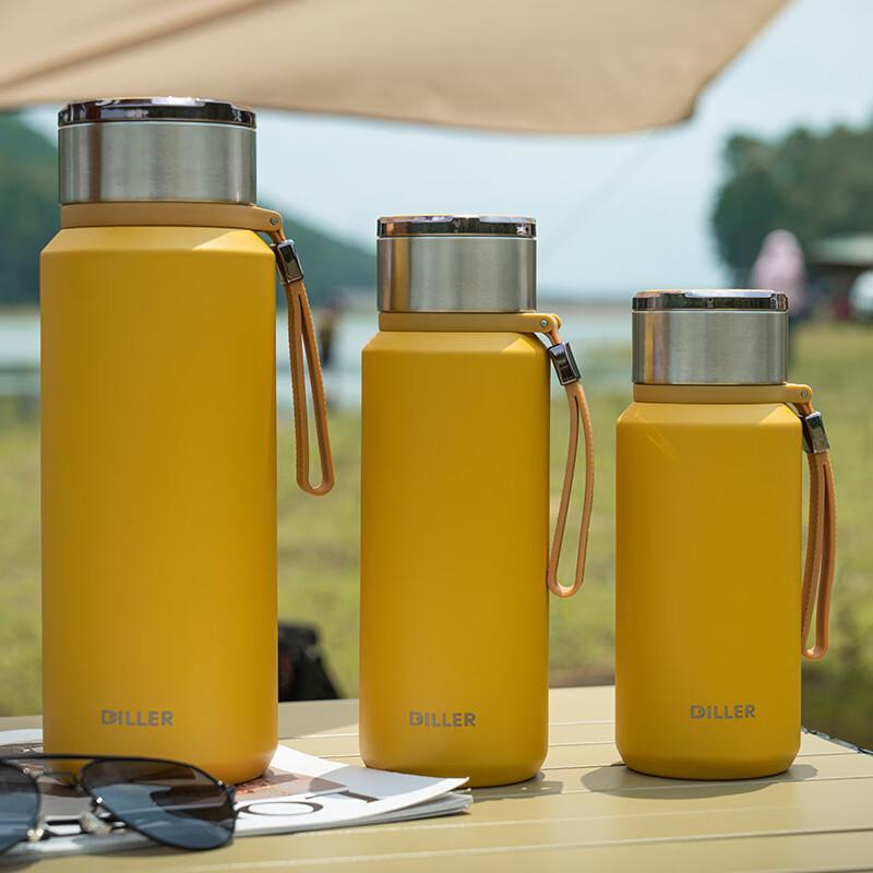 Dilebell Portable Stainless Steel Insulated Thermos
