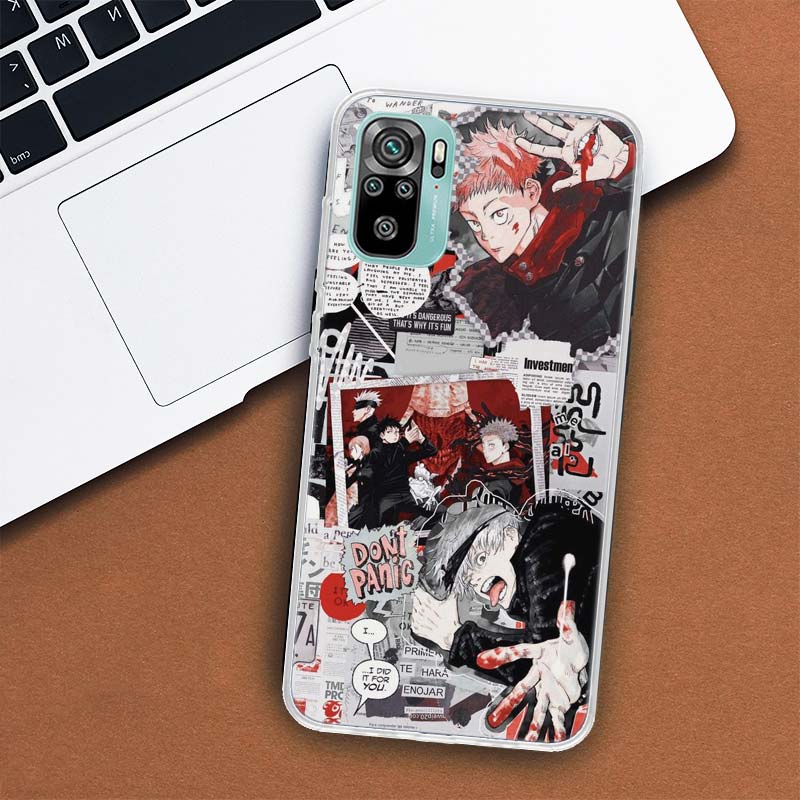 

Чехол для телефона Jujutsu Kaisen Gojo Satoru для Xiaomi Redmi 10 10C 10A 9T 9C 9A 9 Prime 8 8A 7 7A 6 6A K20 K30 K40 Pro S2 Fundas Cove Redmi S2