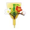 Artificial Flowers for Food Decoration, New Year's Festival, Celebration, New Year's Decoration (Decorated Hagoita with Pine, Bamboo, and Plum Blossom