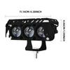 Car Work LIghts Motorcycle LED Dual Color Mini Lens Headlight Driving Light Fog Lamps Motorcycle Headlights SUV UTV Spotlight