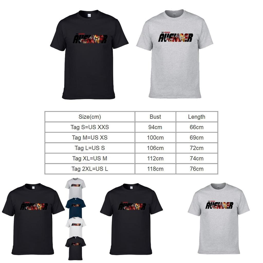 Avengers 4 Endgame Printed Tshirt Short Sleeve Summer Oneck Tee Tops Shirt