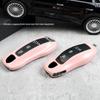 Porsche Morandi Pink Key Shell for Macan, 718, Cayenne, Panamera, Taycan