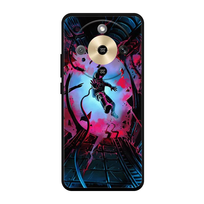 Für Honor X9d 5G Hülle NEU TPU Silikon Stoßfest Katze Handyhülle Für Honor Magic 8 Lite Funda Honor X70 Druck Weiche Hülle