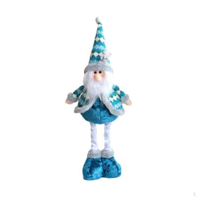 Weihnachtsmann Weihnachtsdekoration Puppe Tischfigur Plüschtier Geschenk für Festival Regal