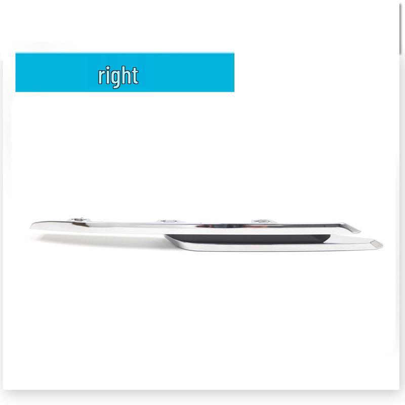 Compatible with BMW 3 Series F30/F35: front bumper grille, fog light bezels, electroplated trim, and lower trim strips.