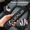 YOM1 For Lexus 1/2pcs Car Safety Belt Shoulder Cover Pads Interior Decoration CT ES GS NX IS250 RX350 IS200 LX570 UX250h CT200h