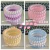 Korean Jelly Color Telephone Cord Hair Tie for Ponytails and Buns