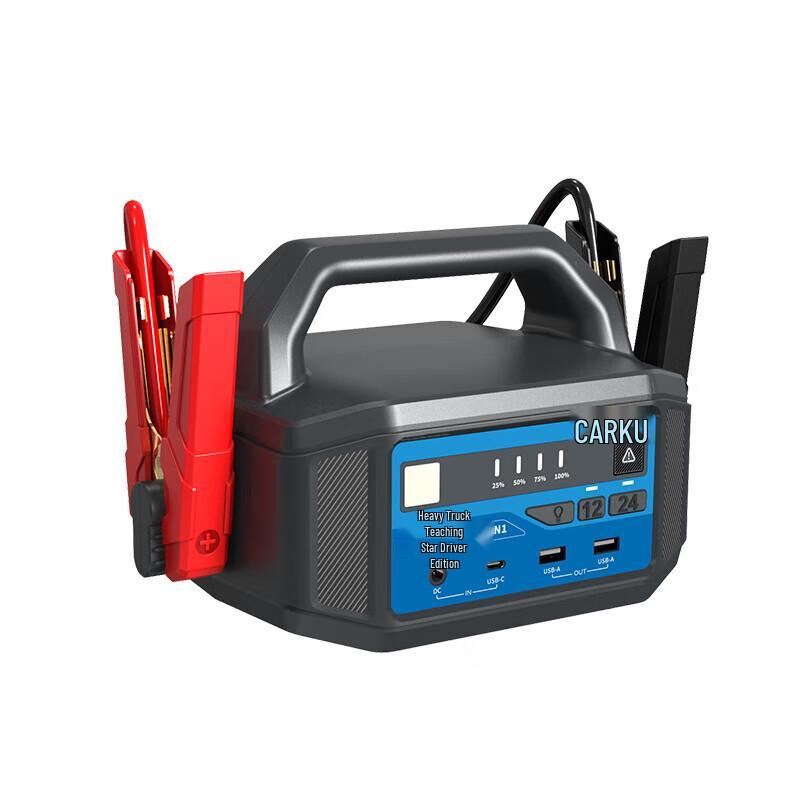 CARKU 12V/24V Universal Vehicle Jump Starter & Portable Power Bank 36400mAh