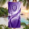 Austria Wien FC stampa Asciugamano da Spiaggia Quick Dry Microfibra Assorbente Portatile da Viaggio Asciugamano da Nuoto