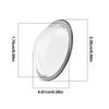 2pcs Universal Car Camera Lens Protector Anti Scratch Waterproof Car Rear View Backup Camera Cover for Car Accessories