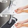 Kitchen Sink Splash Guard, Silicone Faucet Handle Drip Catcher Tray, Faucet Absorbent Mat, Sink Protectors for Kitchen Sink Kitchen Sink Accessories