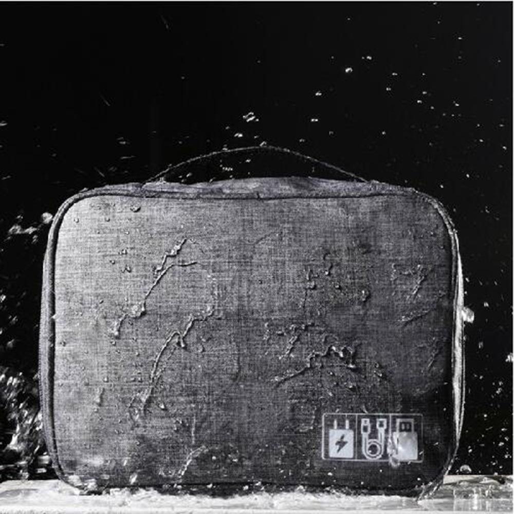 Multifunctional Digital Electronic Storage Bag Polyester Data Cable Portable Storage Bag