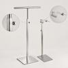Stainless Steel Handbag Display Stand Stable Single Bag Sturdy for