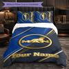 Set Biancheria da Letto Personalizzato con Testo Nome Camion MAN, 1 Copripiumino & 2 Federe Regalo Personalizzato per Camera da Letto