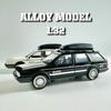 1/32 Volkswagen Santana Alloy Model Car, Cool Sound and Light, Strong Return, Exquisite Desktop Ornaments, Christmas Gifts