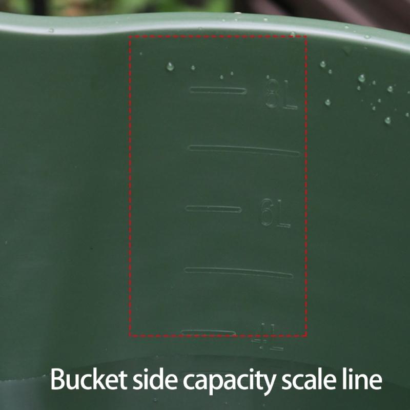 Annaffiatoio in Plastica Tipo Pesante 8L Grande Capacità Leggero Beccuccio Lungo Per Irrigazione Efficiente del Giardino