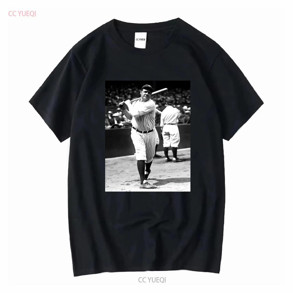 Babe Ruth T Shirt For Fan S 5Xl Vintage Washed Graphic Homme Streetwear Soft Top For Everyday Wear Designer Clothes Breathable