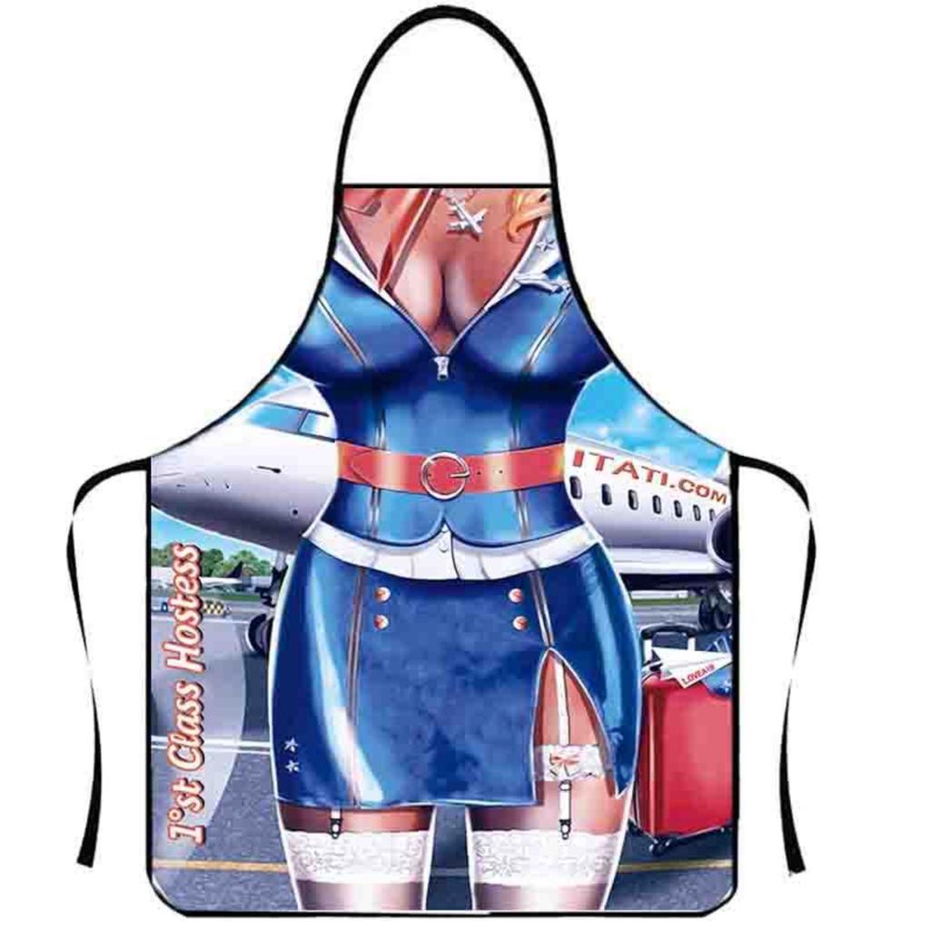 Men's And Women's Aprons Personalised Quirky Novelty Creative Couples Party Sexy Erotic Gifts