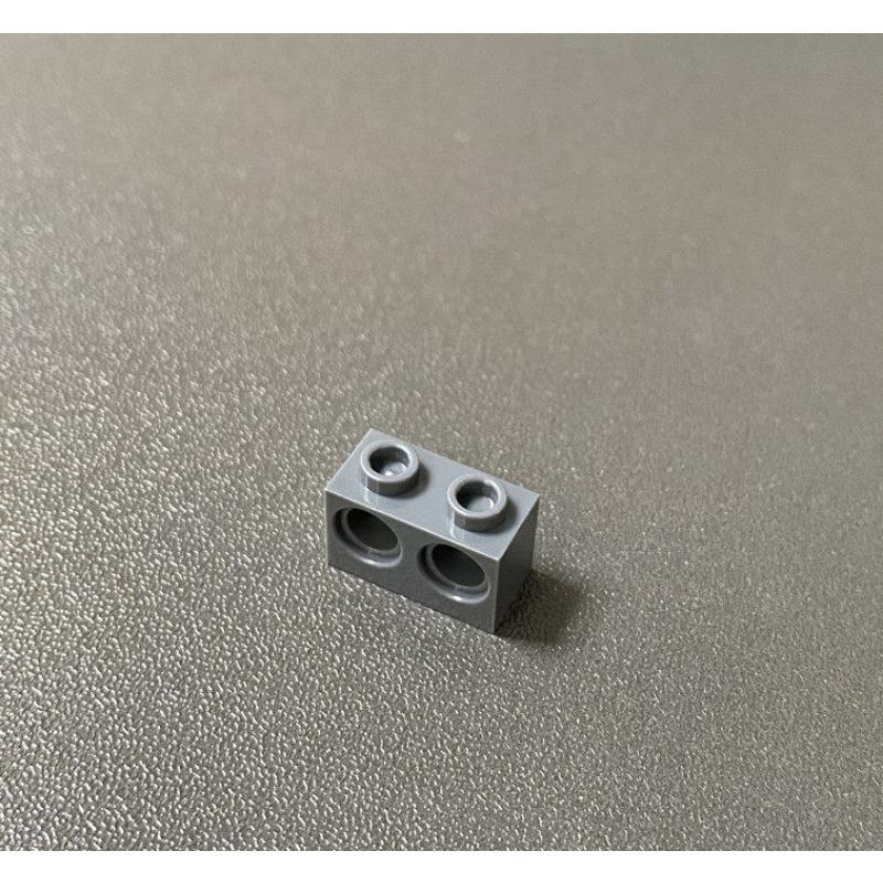 Technology Small Particle Building Block Spare Parts 32000 Compatible Building Block 3200026 Black 1X2 Brick With Two Holes