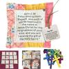Individually Colorful Quilts Prayer Quilt with Cross Inside Prayer Gifts Handmade Sew Quilt Individually Colorful Pocket