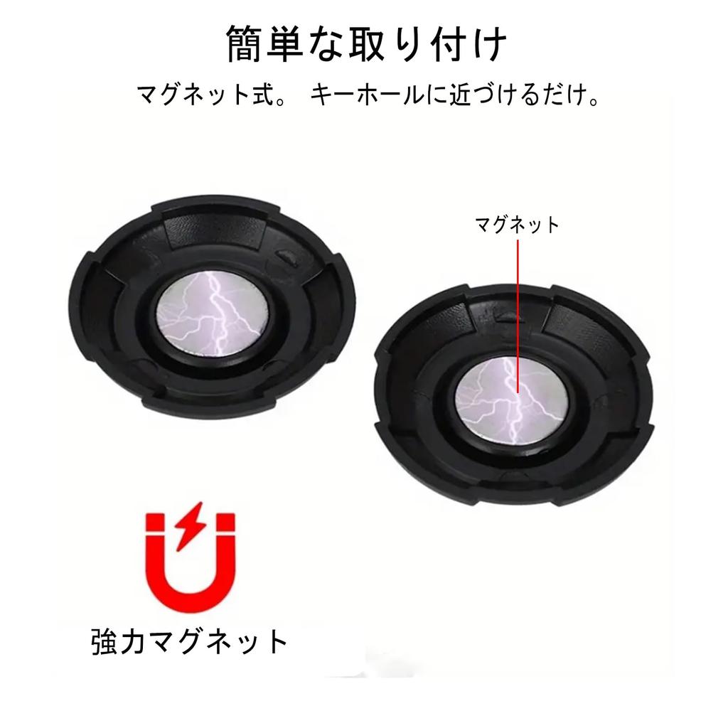 MOREFULLS Jimny Keyhole Cover, Waterproof, Dustproof, Easy to Install, Durable and Durable, JB64 Jimny