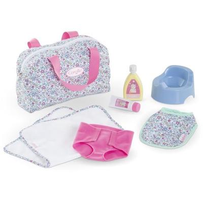 Accessoires Poupons - COROLLE - Coffret Accessoires À Langer Floral - 7 Accessoires - Dès 2 Ans