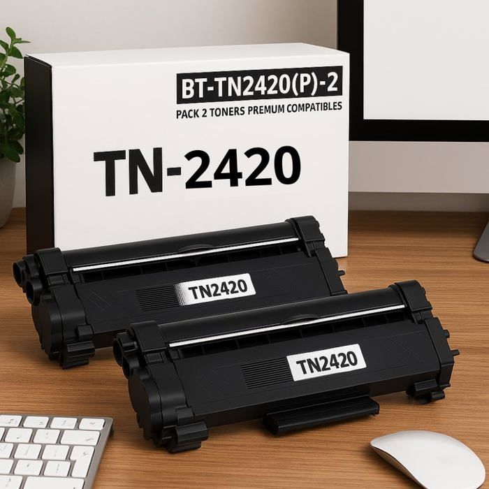 Kompatybilne wkłady z tonerem BROTHER TN2420 Drukarki DCP L2510D do L2550DN & HL L2310D do HL2395DW & MFC L2710DW do L2750DW