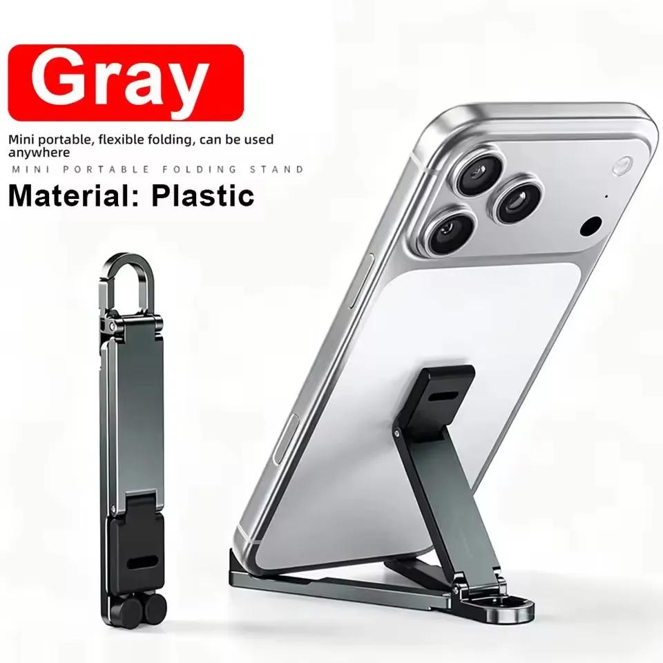 Xiaomi Foldable Keychain Phone Stand Multi-Angle Adjustable Lightweight For iPhone Samsung Universal Holder Triangle Bracket for Travel