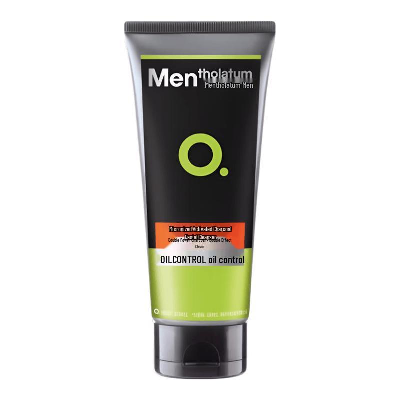 Мужской очищающий гель для лица Mentholatum с микроуглем 100 г