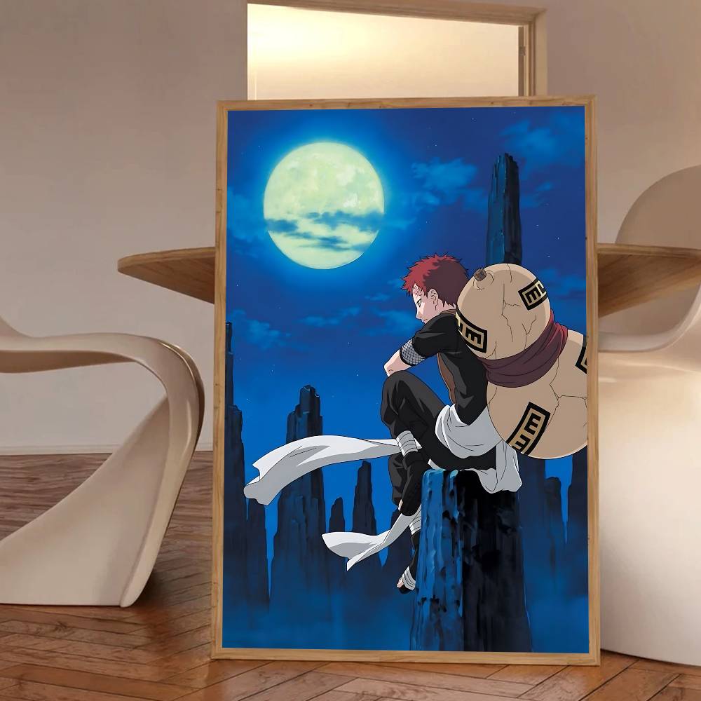 Cool Anime Character G-Gaara Posters HD Print Vintage Wall Art Decor for Home Study Room