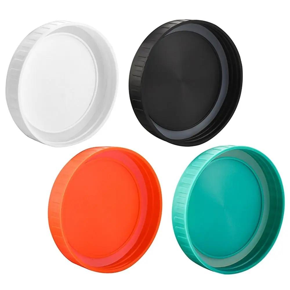 8pcs Universal Mason Jar Lids Reusable Bottle Cover Practical Wide Mouth Jar Lid  Coffee Shop