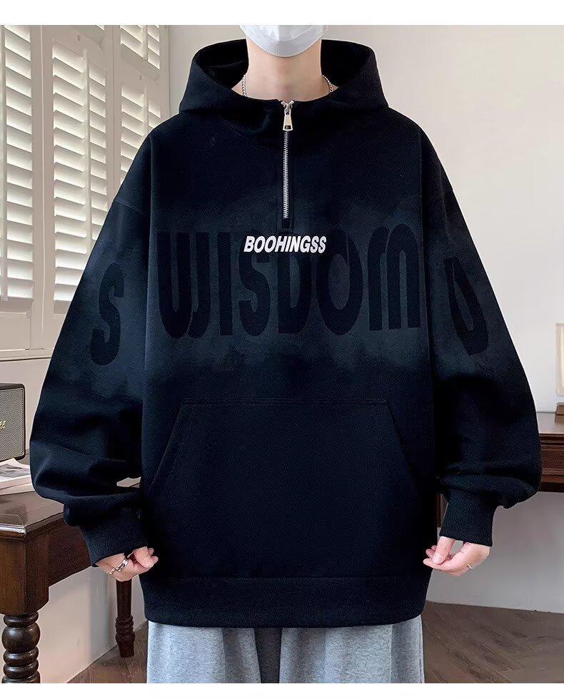 

Trendy Harajuku Artistic Hoodie - Versatile & Stylish 3XL чорний