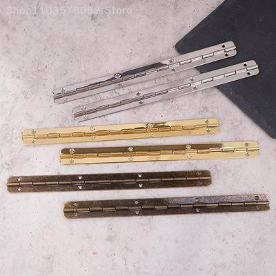 2Pcs Metal Hinge Hinges For Wooden Box, Iron 20x2cm Long Hinge For Door And Window, Crafts Heavy Duty Piano Cabinet Box