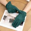 Warm Wool Gloves for Winter Ladies Spring and Autumn Driving and Cycling Touchscreen Clothing and Accessories  Cashmere Gloves