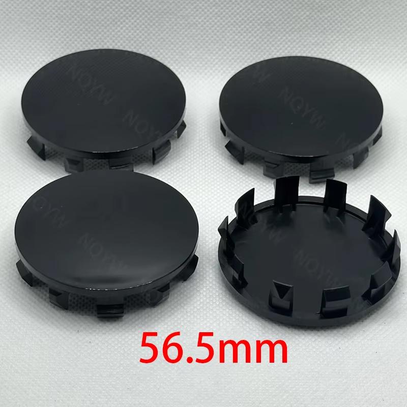 4 stk/parti 56,5 mm Blank No Logo Bilhjul Senterkapsler Felg Navdeksel ABS Navkapsel Støvtette deksler Automodifikasjonstilbehør