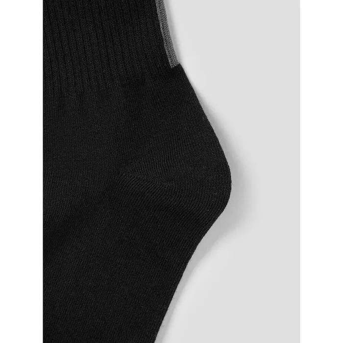 Back Logo Sporty Socks Black