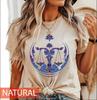 Libra Zodiac T-Shirt Vintage Astrology Gift Horoscope Graphic Tee S0726-901