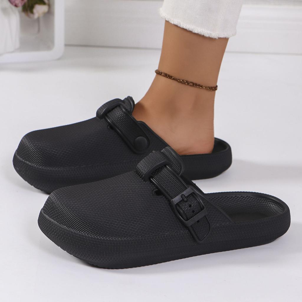 Women Slippers 2024 New Summer Casual Outdoor Open Toe Shallow Solid Color Sandals Flats Slippers Slides Women Plus Size