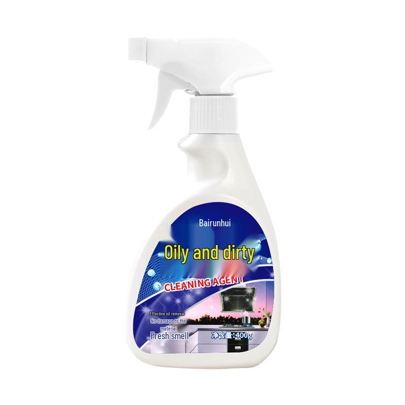 Powerful Kitchen Oil Stain Remover - Effective Heavy Duty Cleaner for Range Hoods