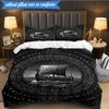 3PCS Viking Ship At Sea Bedding Set,Including 1pc Duvet Cover And 2pcs Pillowcases Perfect for Bedroom, Dormitory, Fan Christmas Gift