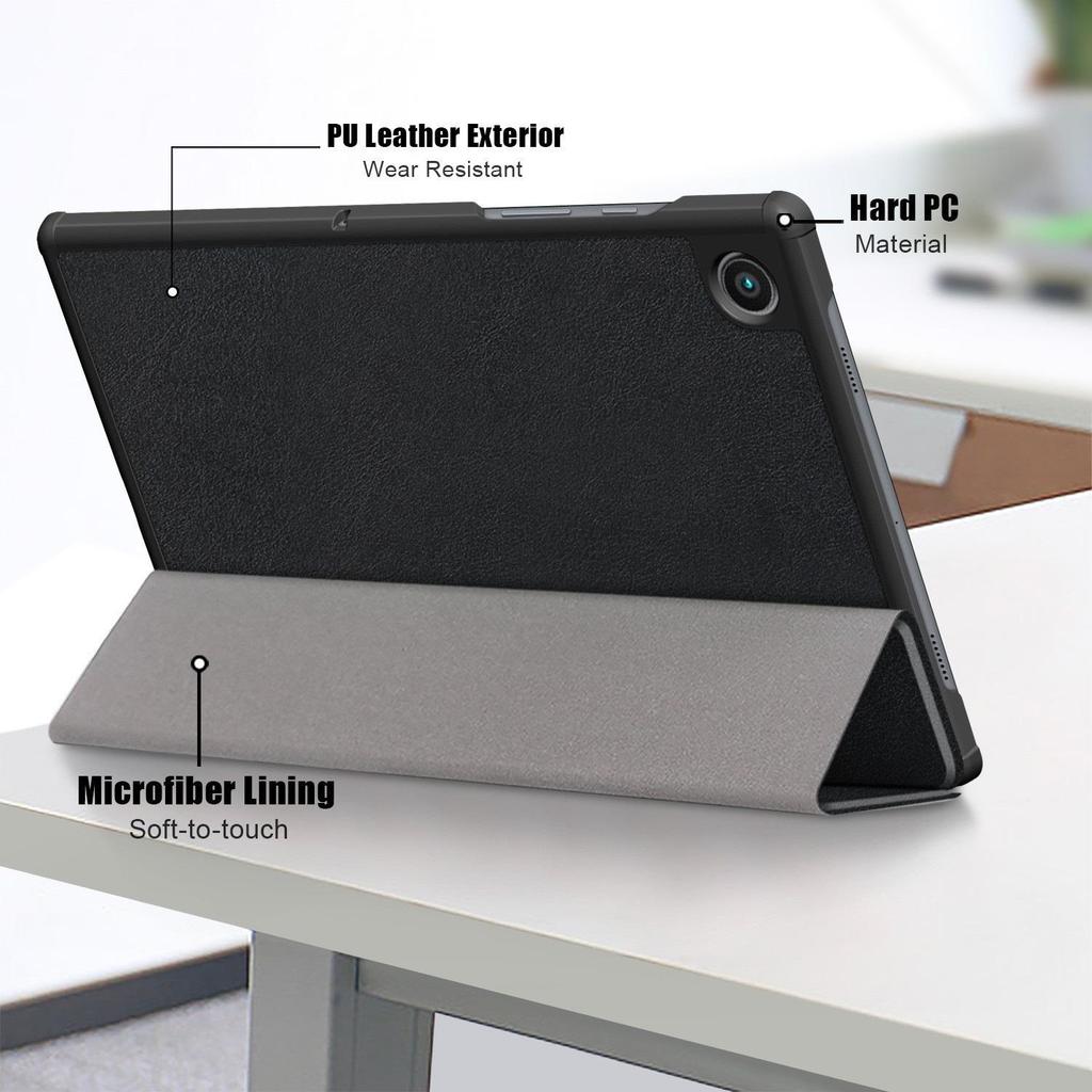 Samsung Tab A8 10.5 SM-X200/X205 Tri-fold Leather Tablet Case