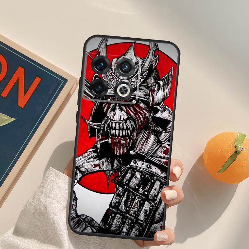 Japanese Samurai Warrior Case For OnePlus 15 13 12 11 13R 12R 10T 8T 13T OnePlus Nord 5 CE 3 2 4 Lite N20 N30 Cover