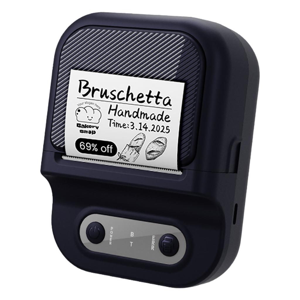 BT Label Maker Machine Portable Label Printer Mini Label Thermal Printer for Home Kitchen School Office Organization