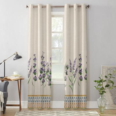 Lavendel Bloemen Bohemen Raamgordijnen Woonkamer Slaapkamer Raambekleding Huishouden Keukengordijnen