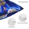 Decorative Pillow Covers Cartoon S-Sonic Merch Home  Pillow Case Cover Zippered Multiple Sizes