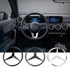 New C200 E200  For Mercedes Benz 52/58mm ABS Car Steering Wheel Logo Badge Emblem Styling Accessories for Mercedes Benz AMG W212