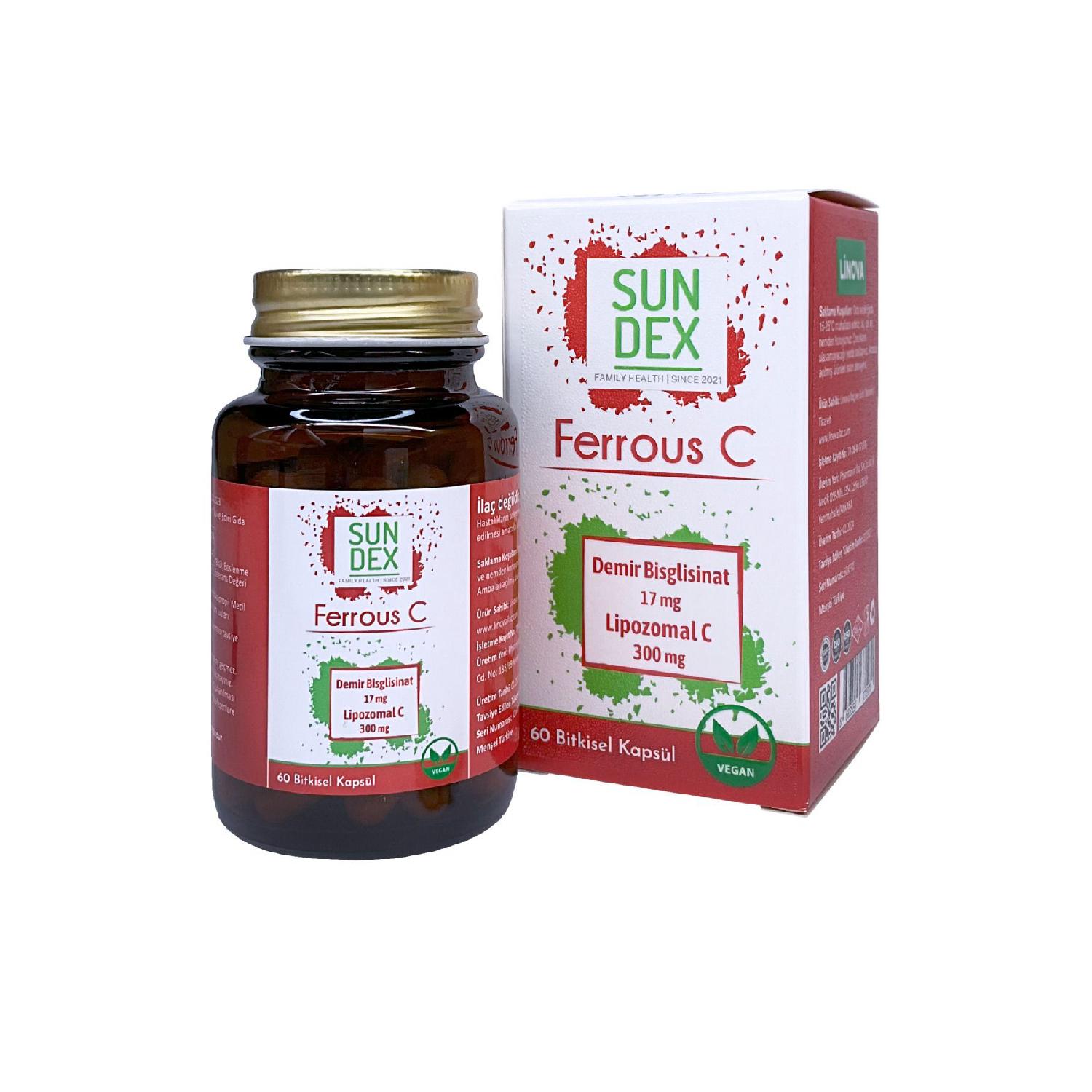 

Ferrous C Iron Biclicinat Liposomal C 60 Herbal Capsule