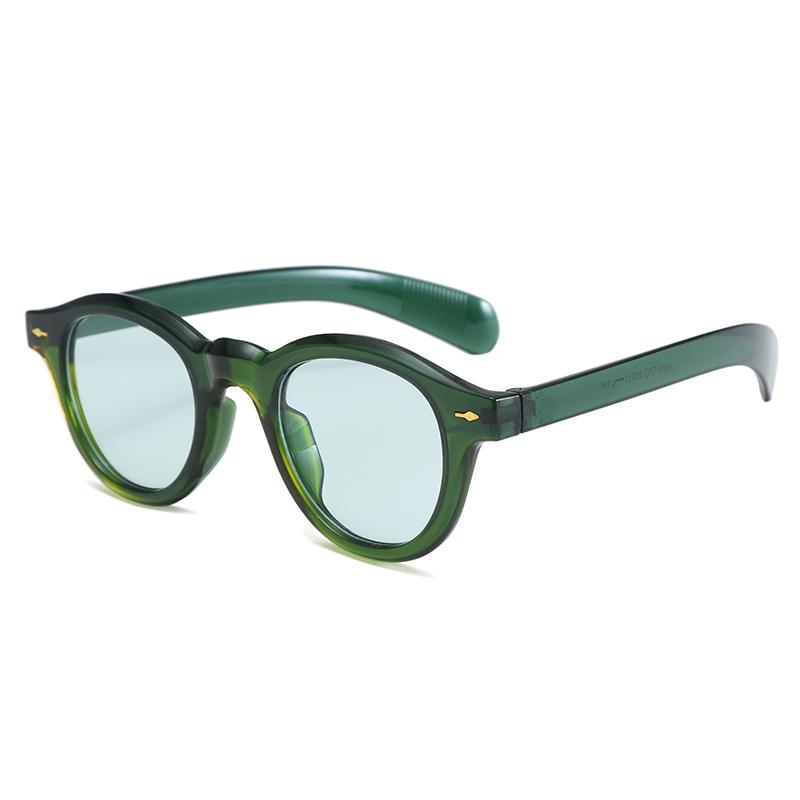 Vintage Classic Round Sunglasses Women Men Vintage Fashion Brand Designer Sun Glasses Outdoor Travel Lady Man Eyewear UV400