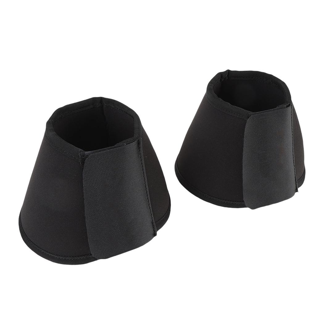 2pcs Horse Hoof Guards Breathable Skin Friendly Adjustable Horse Hoof Protectors Equestrian Gear Supplies L